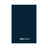 BWH Lifestyle - Telo Blu In Microfibra Misura L (1Pack)